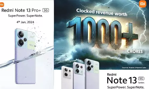 റെഡ്മി നോട്ട് 13 5ജി സീരീസിന് വൻ സ്വീകരണം: വരുമാനം 1000 കോടി കടന്നതായി ഷവോമി