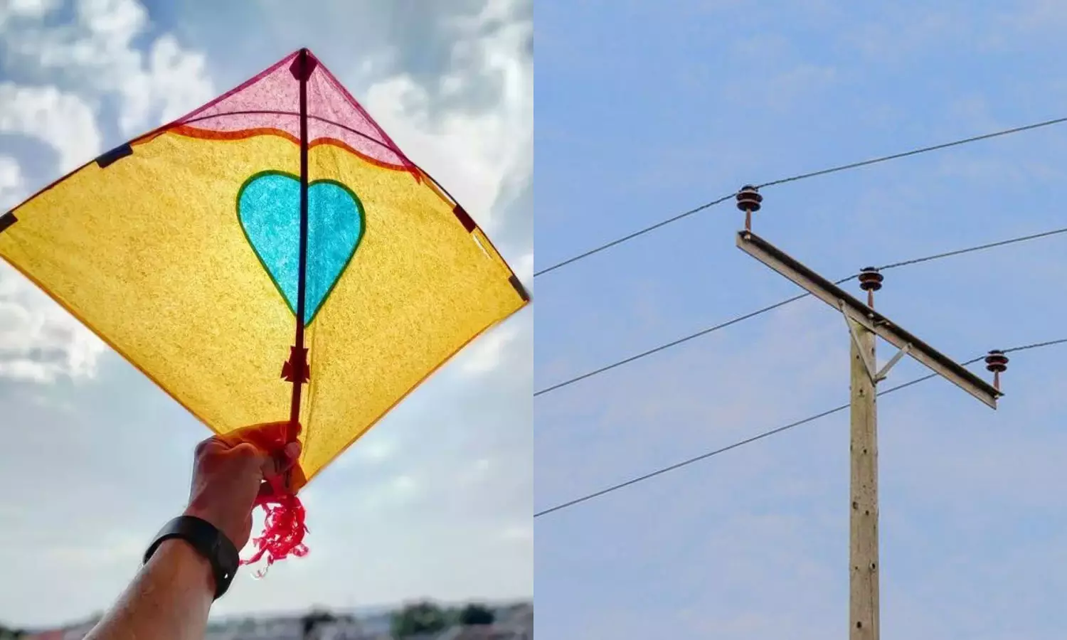 Boy Comes In Contact With High-Tension Line While Flying Kite Boy Comes In Contact With High-Tension Line While Flying Kite