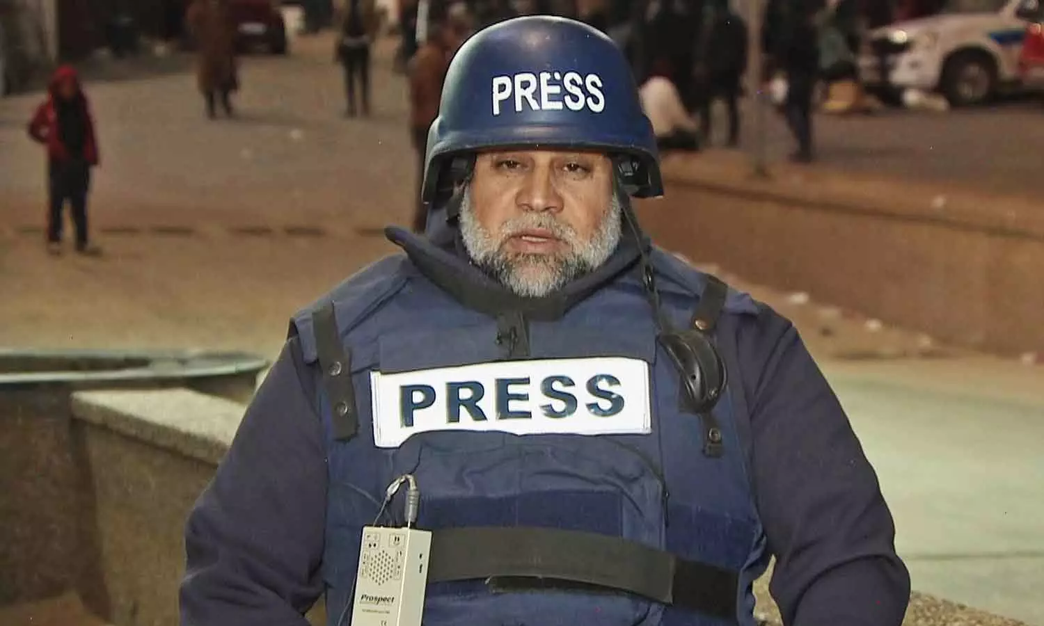 Wael al-Dahdouh, Al Jazeera’s Gaza bureau chief and journalist, has arrived in Doha