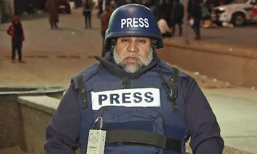 Wael al-Dahdouh, Al Jazeera’s Gaza bureau chief and journalist, has arrived in Doha