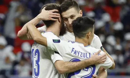 പ്രതിരോധം പാളി; ഉസ്ബകിസ്താനെതിരെ ആദ്യ പകുതിയിൽ ഇന്ത്യ മൂന്ന് ഗോളിന് പിന്നിൽ