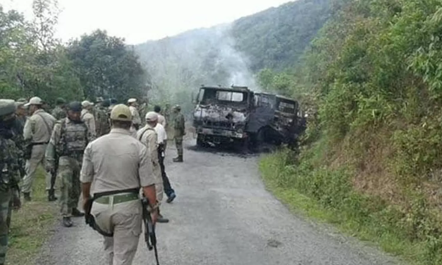 attack at manipur attack at manipur