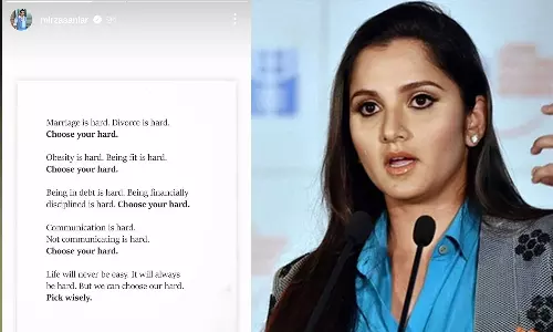 Sanias instal post before Shuhaib Maliks second marriage