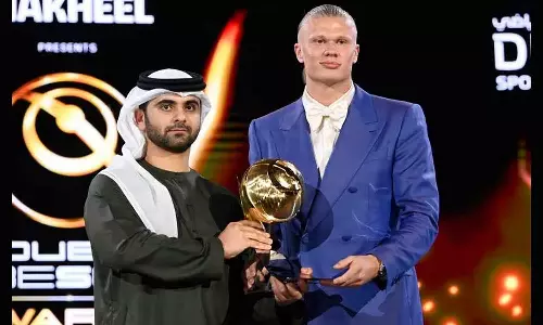 Erling Haaland is player of the year as Man City