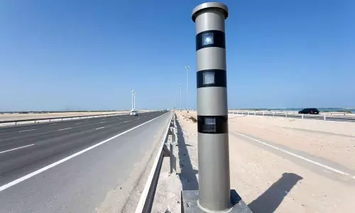 Oman police with smart radars to detect traffic violations