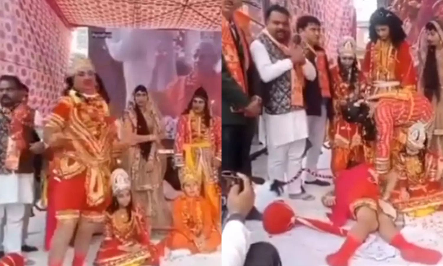 Man Dressed As Lord Hanuman Dies After Suffering Heart Attack On Stage