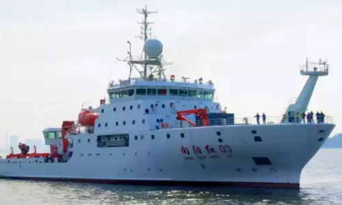 Chinese research vessel heading to Maldives, India-Maldives diplomatic tensions, Xiang Yang Hong 03