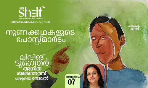 അനിത അമ്മാനത്ത്, മലയാളം നോവല്‍, മലയാള സാഹിത്യം, ലിവിങ് ടുഗെതര്‍,