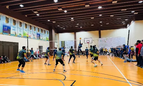 തെക്കെപുറം ദമ്മാം വോളിബോൾ ചാമ്പ്യൻഷിപ്പിന് തുടക്കം