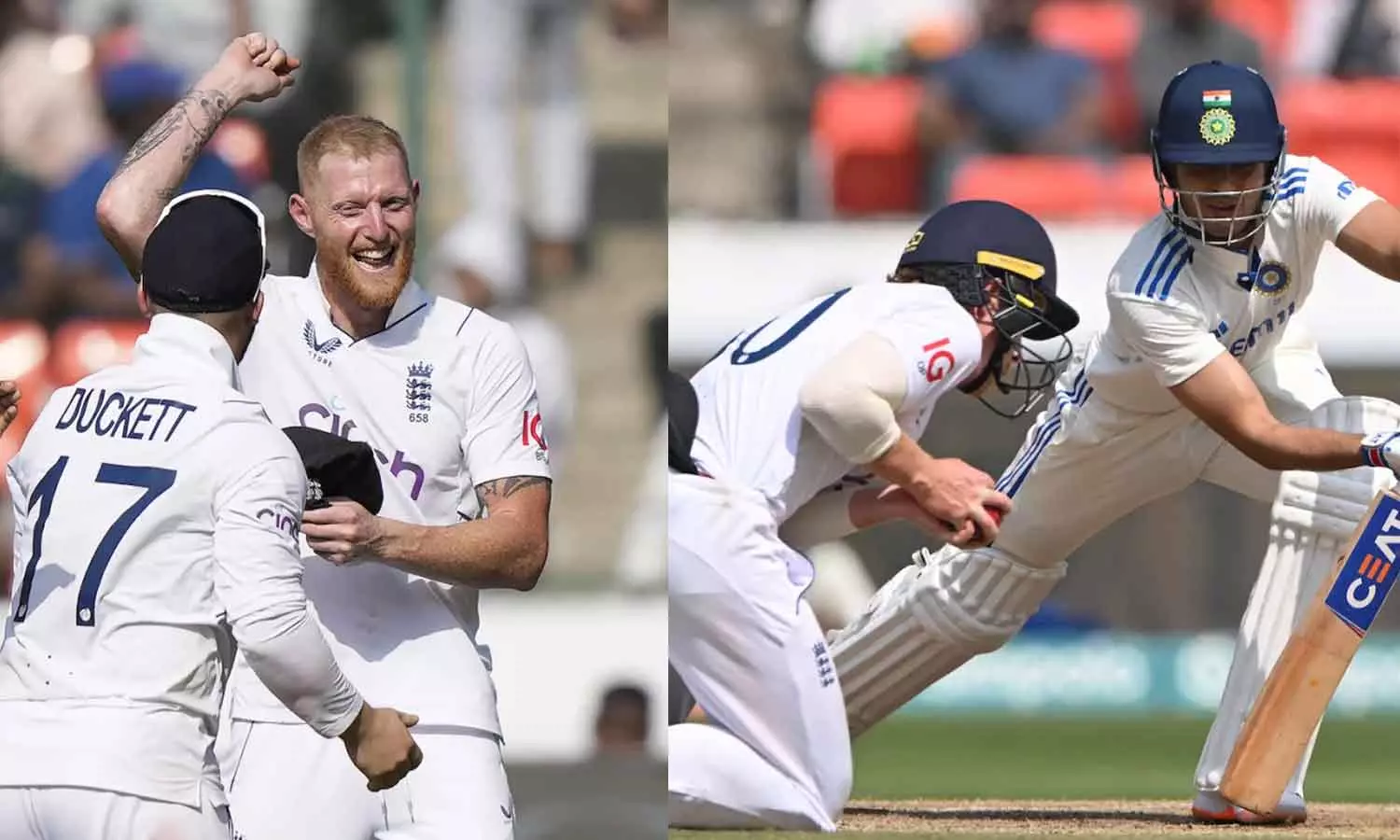 ഏഴു വിക്കറ്റുകൾ വീണു; ഹൈദരാബാദ് ടെസ്റ്റിൽ ഇന്ത്യ തോൽവിയിലേക്ക്