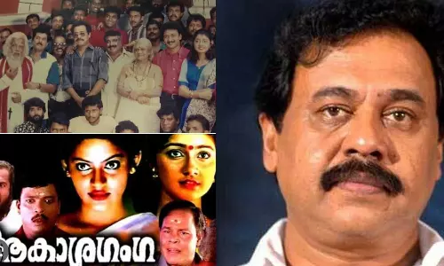 Vinayan shares post on 25 years of Aakashaganga
