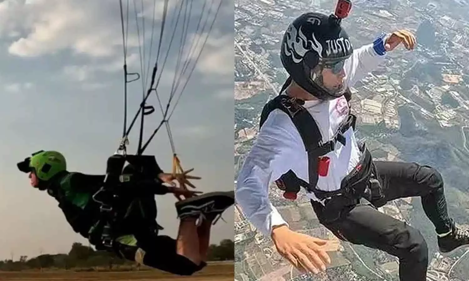 ആകാശച്ചാട്ടത്തിനിടെ പാരഷൂട്ട് നിവർത്താനായില്ല; കെട്ടിടത്തിന് മുകളിൽ നിന്ന് ചാടിയ യുവാവിന് ദാരുണാന്ത്യം