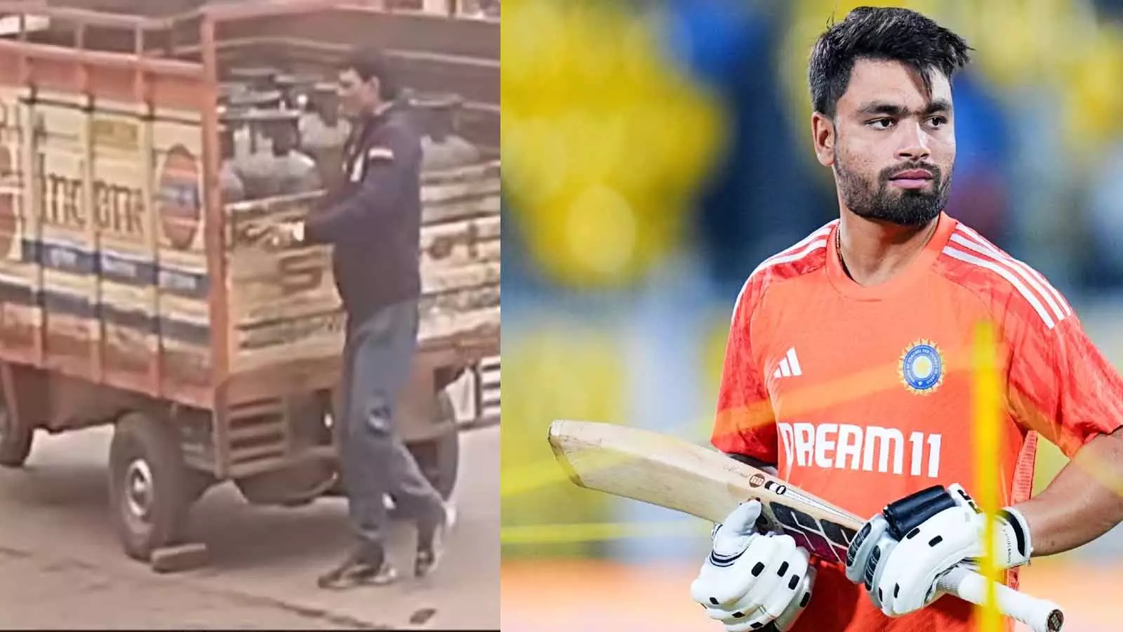 മകൻ ഇന്ത്യൻ ക്രിക്കറ്റർ;  ഗ്യാസ് സിലിണ്ടർ വിതരണ ജോലിയിൽ റിങ്കുസിങിന്റെ പിതാവ്-വീഡിയോ