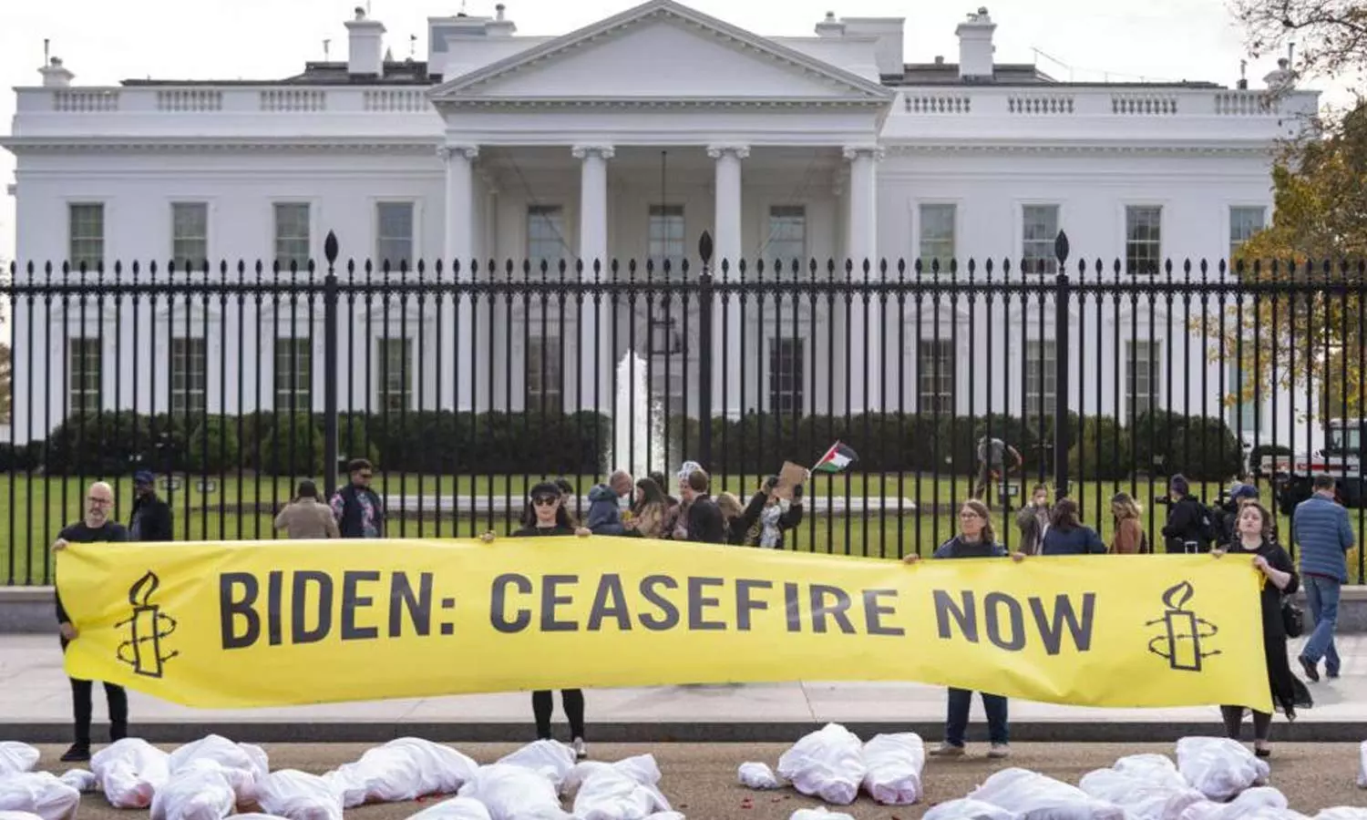 Palestine Solidarity: US Government Employees with Hunger Strike