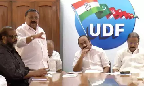 ലോക്സഭാ തെരഞ്ഞെടുപ്പ്: യു.ഡി.എഫ് ഉഭയകക്ഷി യോഗം ഇന്ന് പുനരാരംഭിക്കും ലോക്സഭാ തെരഞ്ഞെടുപ്പ്: യു.ഡി.എഫ് ഉഭയകക്ഷി യോഗം ഇന്ന് പുനരാരംഭിക്കും