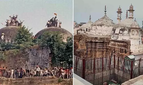 gyanvapi masjid and babri masjid