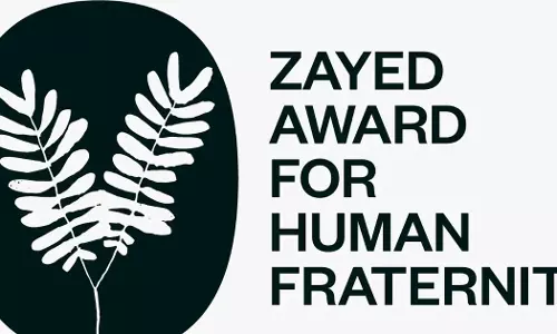 This years Zayed Human Fraternity Awards of the UAE have been announced