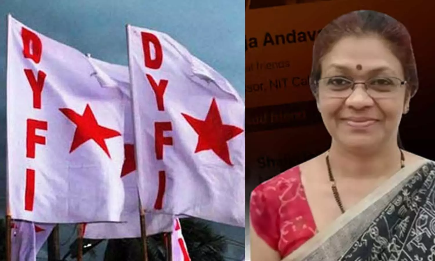 DYFI demands sacking of Kozhikode NIT professor Shaija Andavan who commented on Facebook that she is proud of Nathuram Godse for saving India Mahatma Gandhi