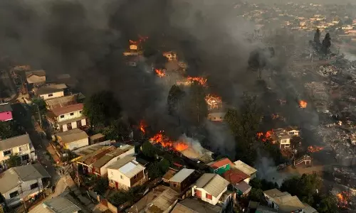 ചിലിയിൽ കാട്ടുതീ; 46 മരണം, നൂറുകണക്കിനാളുകളെ കാണാനില്ല