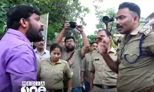 Vijin mla,LDF, EP Jayarajan,misbehaving with MLA Vijin,Kannur,kannur police,എസ്.ഐ അപമര്യാദയായി പെരുമാറി,എം.വിജിന്‍ എം.എൽ.എ ,