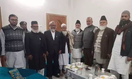 ഗ്യാന്‍വാപി മസ്ജിദില്‍ ഐക്യദാര്‍ഢ്യവുമായി ജമാഅത്തെ ഇസ്‍ലാമി നേതാക്കള്‍