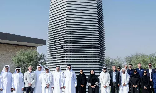 അബൂദബിയില്‍ വായുശുദ്ധീകരണ ടവർ പ്രവർത്തനം തുടങ്ങി