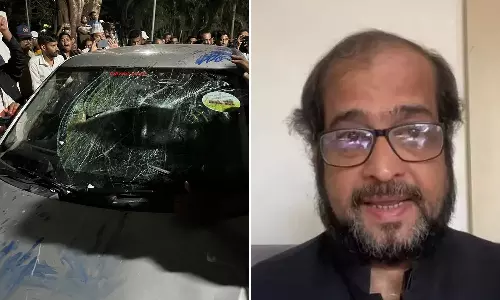 nikhil wagle car attack