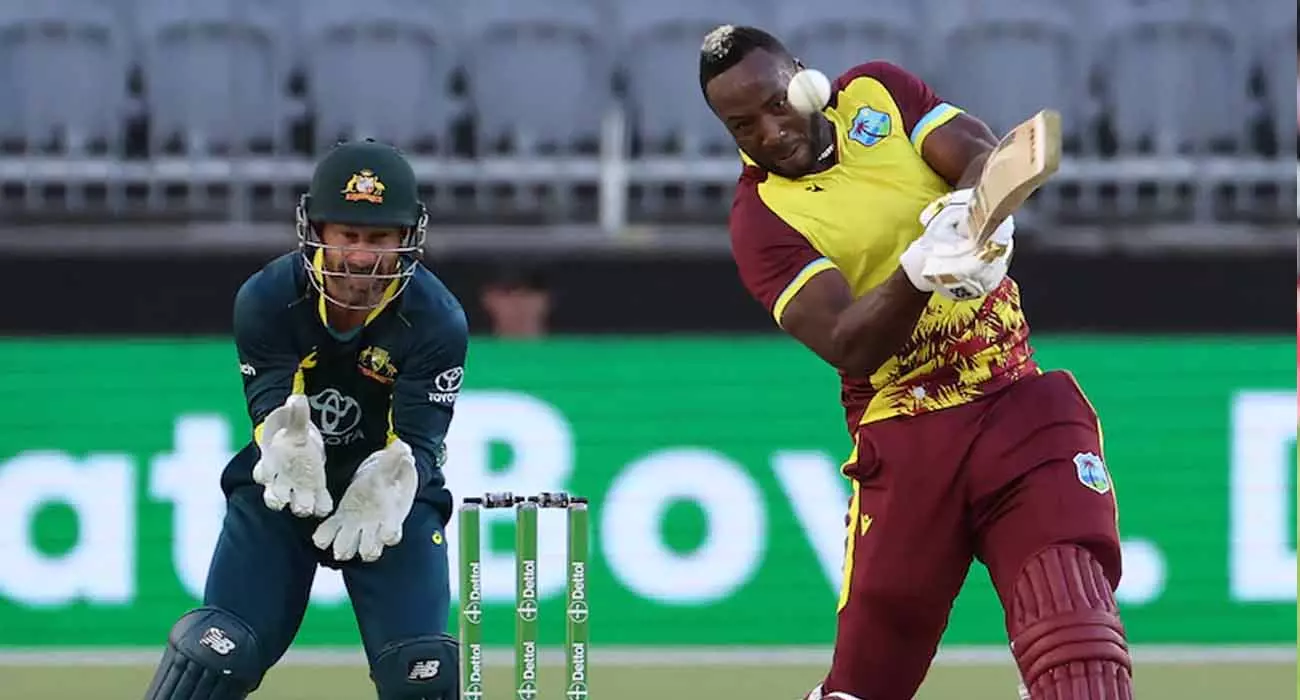 സാംബയുടെ 19ാം ഓവറിൽ 28 റൺസ്; റസൽ കൂറ്റനടിയിൽ വിൻഡീസിന് ജയം