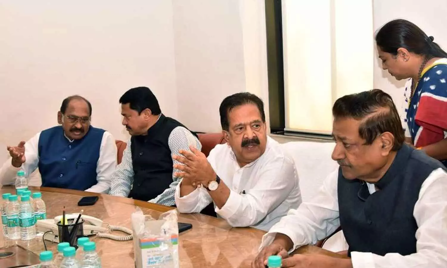 Ramesh Chennithala against Ashok Chavan Who joined BJP today Ramesh Chennithala against Ashok Chavan Who joined BJP today