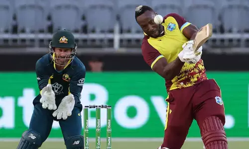 സാംബയുടെ 19ാം ഓവറിൽ 28 റൺസ്; റസൽ കൂറ്റനടിയിൽ വിൻഡീസിന് ജയം