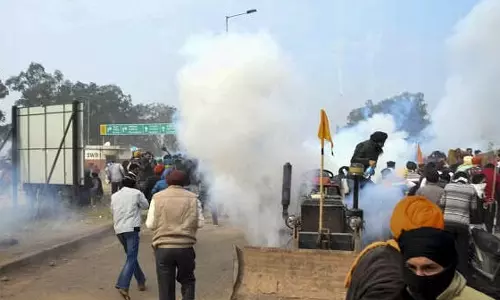 Haryana Police is first force to use drones for tear gas Haryana Police is first force to use drones for tear gas