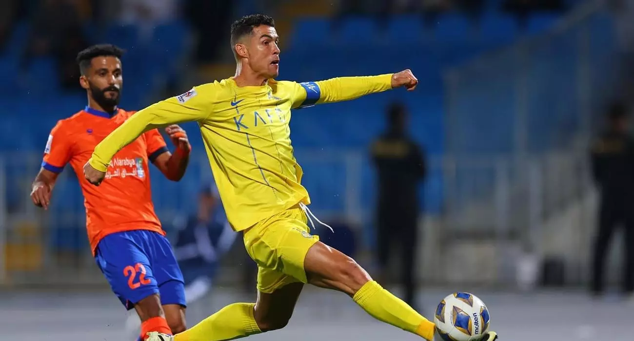 ആയിരം ക്ലബ് മത്സരങ്ങൾ, ഗോളടിച്ച് ആഘോഷിച്ച്  ക്രിസ്റ്റ്യാനോ; എഎഫ്‌സി ചാമ്പ്യൻസ് ലീഗിൽ അൽ നസ്‌റിന് ജയം