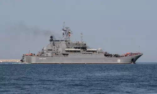 Russian landing ship