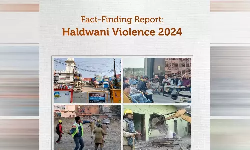 ഹൽദ്വാനിയിലെ സംഘർഷം വർഷങ്ങളായി സംസ്ഥാനത്ത് തുടരുന്ന വർഗീയതയുടെ അനന്തരഫലം -  വസ്തുത അന്വേഷണ റിപ്പോർട്ട്‌ പുറത്ത്