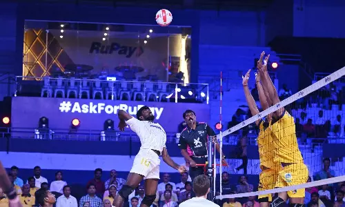 പ്രൈം വോളിബോൾ ലീഗ്: അഹമ്മദാബാദ്‌ ഡിഫൻഡേഴ്‌സിന്‌ ജയം