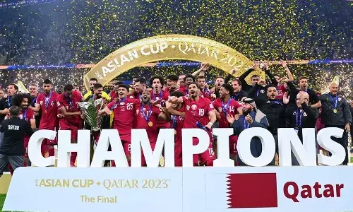 After retaining the Asian Cup football title, Qatar made the biggest jump in FIFA world ranking in history, Qatar football, Qatar national football team