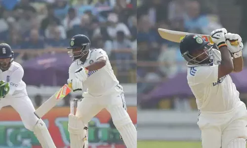 അതിവേഗ അർധ സെഞ്ചുറി; ഹാർദികിനൊപ്പം റെക്കോർഡ് പങ്കിട്ട് സർഫറാസ്