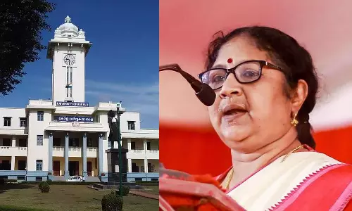 കേരള സർവകലാശാല സെനറ്റ് യോഗത്തിൽ നാടകീയ രംഗങ്ങൾ; മന്ത്രി ആർ.ബിന്ദുവും വി.സിയും തമ്മില്‍ തര്‍ക്കം