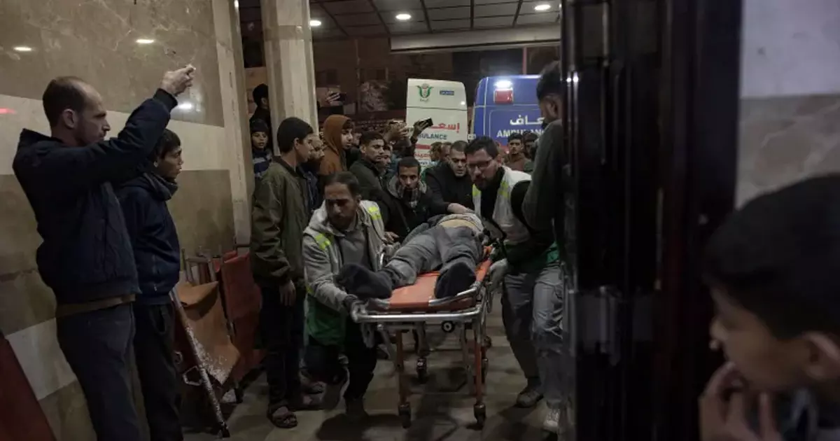 Nasser Hospital, the second largest hospital in Gaza, was completely shut down after Israel launched a heavy attack