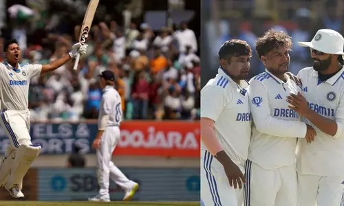 England lost seven Wickets in second innings of the third Test against India