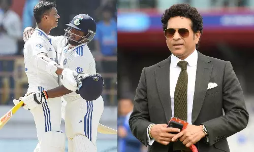 ഇംഗ്ലണ്ടിന്‍റെ ഡബിൾ ട്രബിൾ; സർഫറാസിനെയും ജയ്‌സ്വാളിനേയും വാനോളം പുകഴ്ത്തി സച്ചിൻ