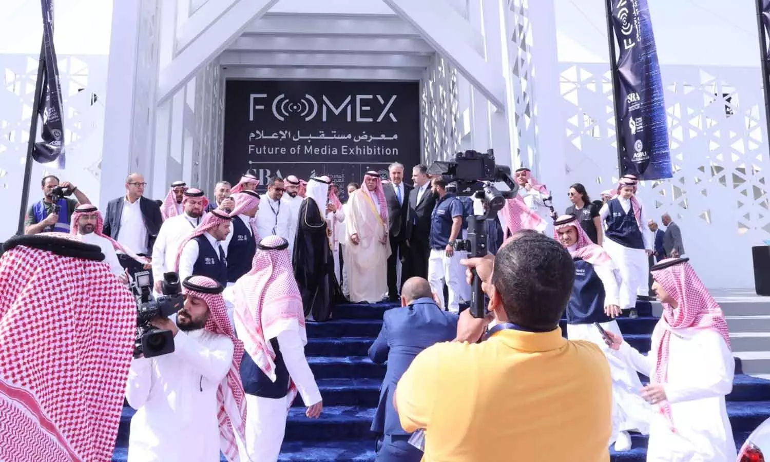 മാധ്യമ ലോകത്തിന്റെ ഭാവി പറയുന്ന അന്താരാഷ്ട്ര എക്സിബിഷന് റിയാദിൽ തുടക്കം മാധ്യമ ലോകത്തിന്റെ ഭാവി പറയുന്ന അന്താരാഷ്ട്ര എക്സിബിഷന് റിയാദിൽ തുടക്കം