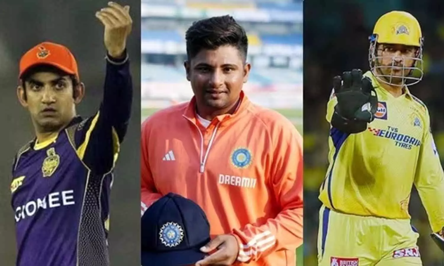 Gautam Gambhir vs MS Dhoni, Sarfaraz Khan