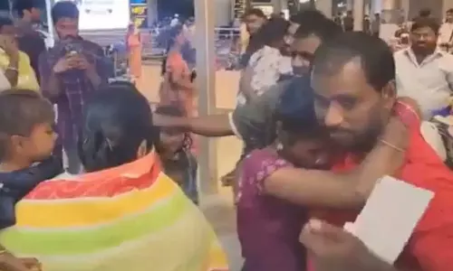 5 Indian men, released from Dubai jail after 18 years in murder case, reunite with families, Telangana expats release
