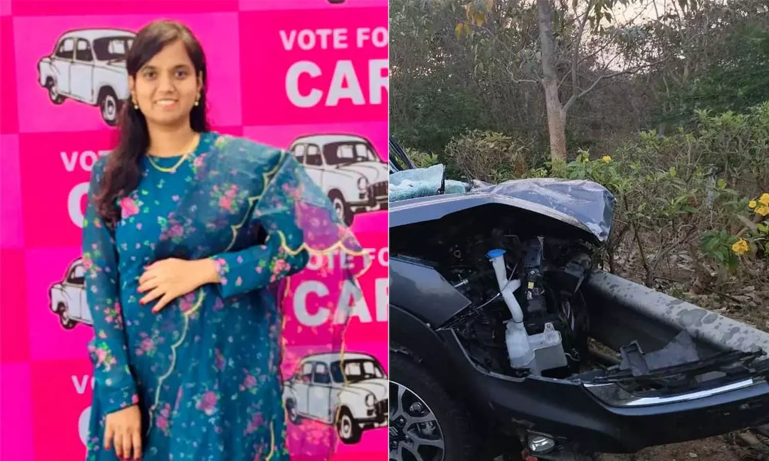 Lasya Nandita,Telangana, MLA,accident