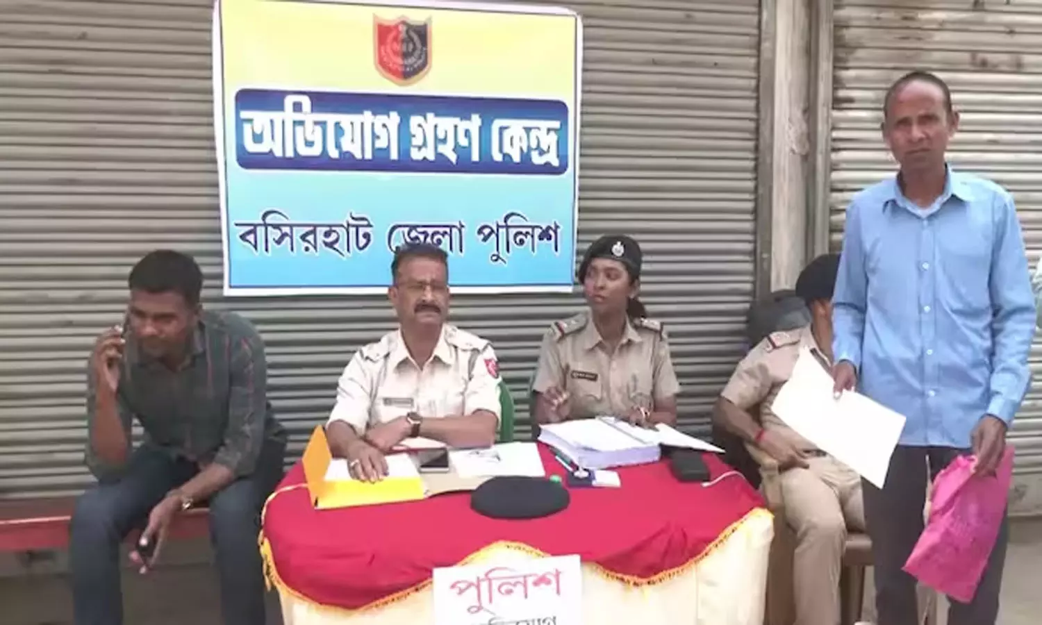 Sandeshkali police camp_Bengal