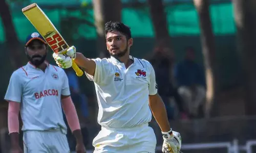 രഞ്ജിയിൽ ഡബിളടിച്ച് മുഷീർ; സർഫറാസിന് പിറകേ  ഇന്ത്യൻ ടീം ലക്ഷ്യമിട്ട് സഹോദരനും