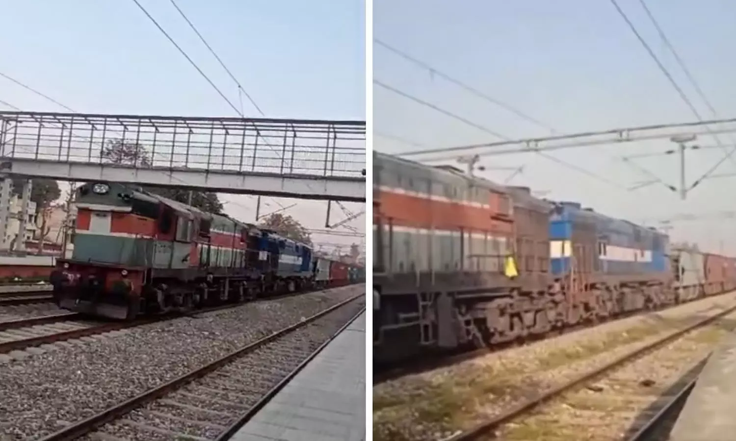 കശ്മീർ മുതൽ പഞ്ചാബ് വരെ ലോക്കോ പൈലറ്റ് ഇല്ലാതെ ട്രെയിൻ ഓടി; ഒഴിവായത് വൻ ദുരന്തം -വീഡിയോ