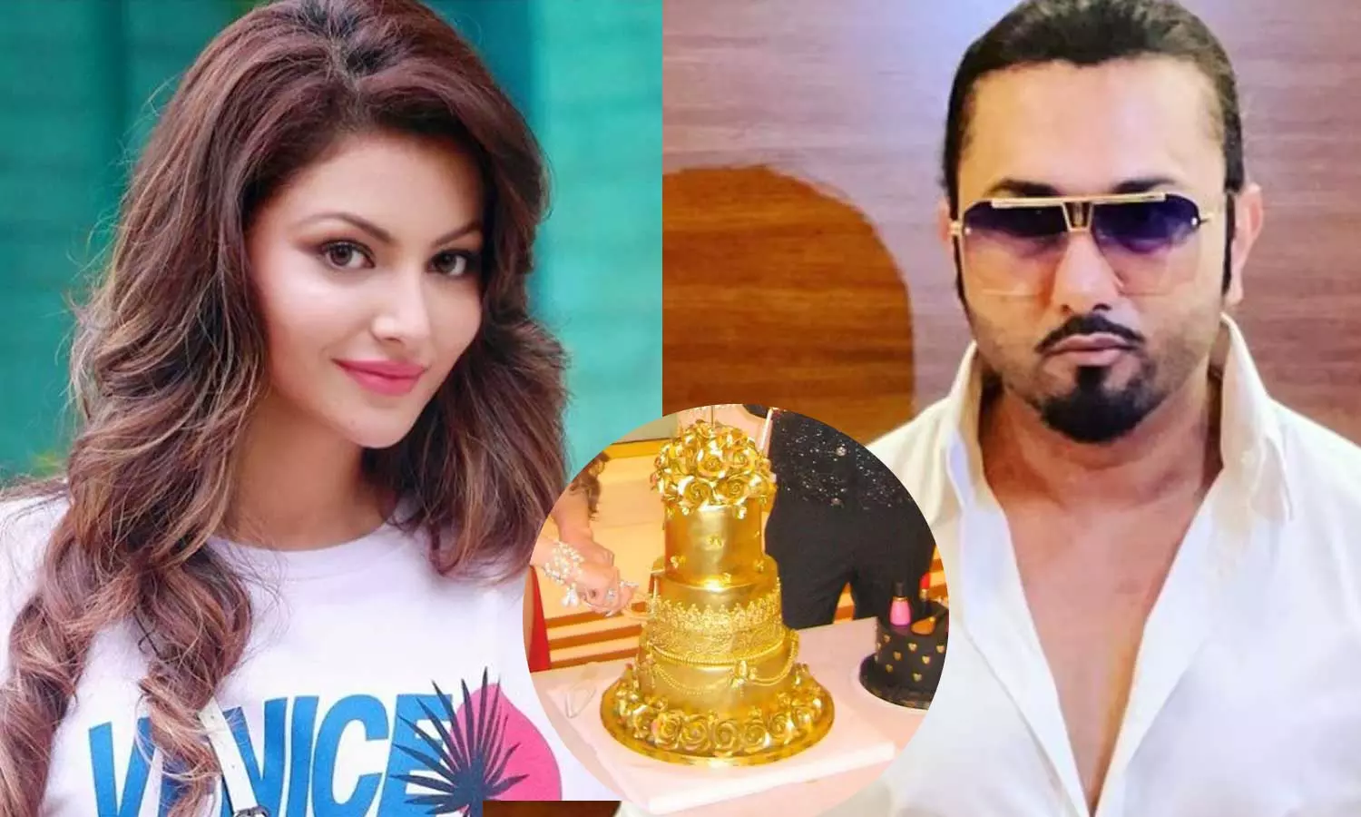 Honey Singh gifts RS 3 Crores gold cake to Urvashi Rautela on her birthday Honey Singh gifts RS 3 Crores gold cake to Urvashi Rautela on her birthday