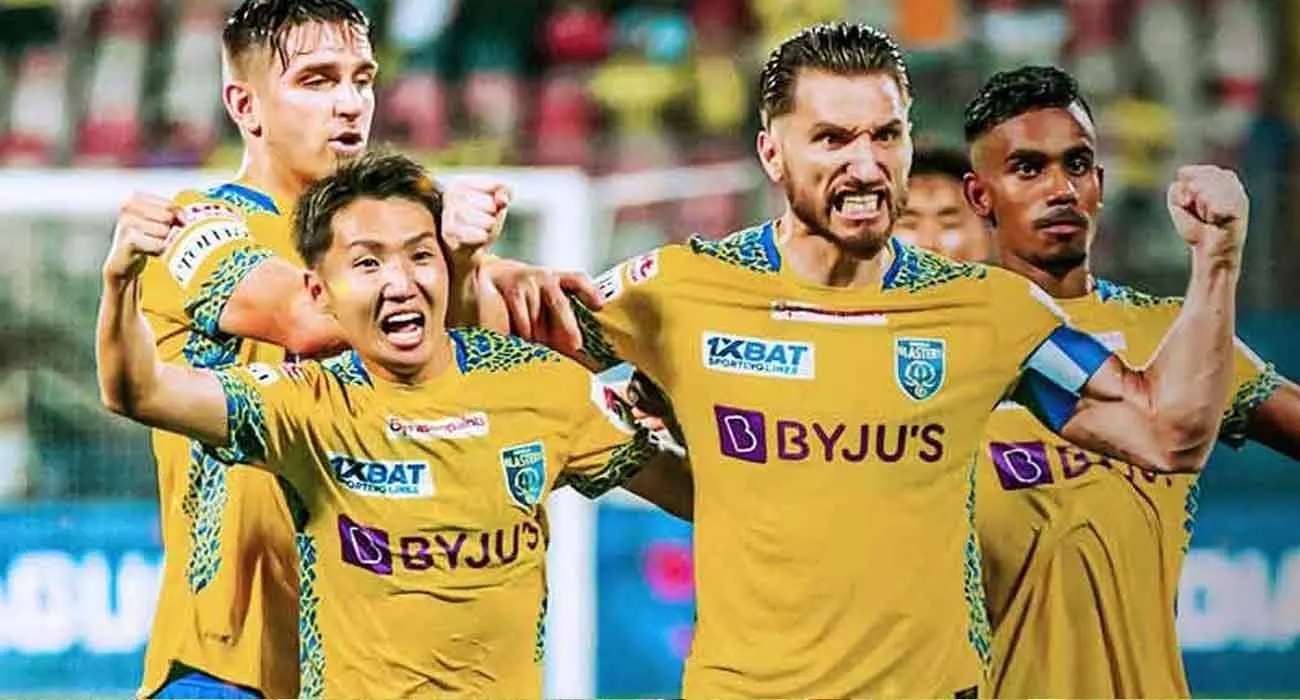 അവിസ്മരണീയ തിരിച്ചുവരവ്; ഗോവക്കെതിരെ വിജയത്തിലേക്ക് പറന്നിറങ്ങി ബ്ലാസ്റ്റേഴ്‌സ്